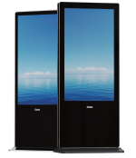Напольный  рекламный дисплей с Digital Signage и ик-сенсором MTG-320FSDS-IR