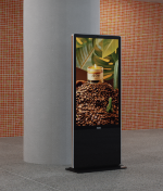 Напольный  рекламный дисплей с Digital Signage и ик-сенсором MTG-320FSDS-IR — изображение 2