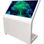 Интерактивный наклонный киоск 43" L-формы с ИК-сенсором MTG-430FSIK-L-IR