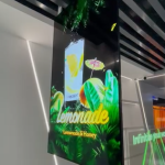 2-сторонний ультратонкий 77" OLED дисплей MTG-RK-O77-DRN6
